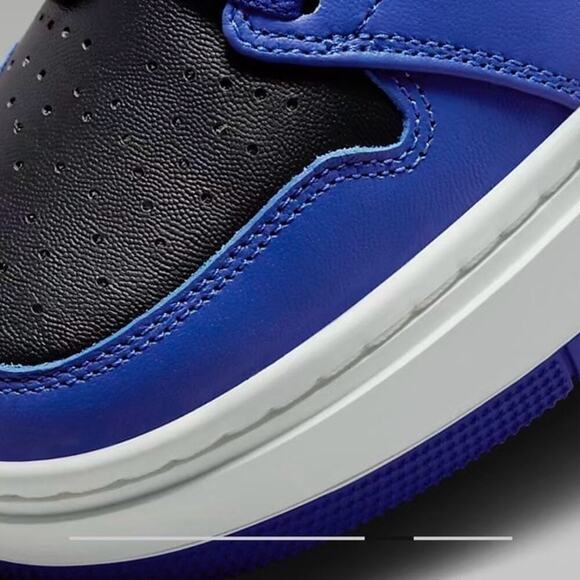 Nike Air Jordan 1 Elevate High Platform Sz 5.5 Darkash/ Hyper Royal Aesthetic - Picture 5 of 9